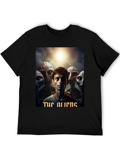 The Aliens Graphic T-Shirt - Black