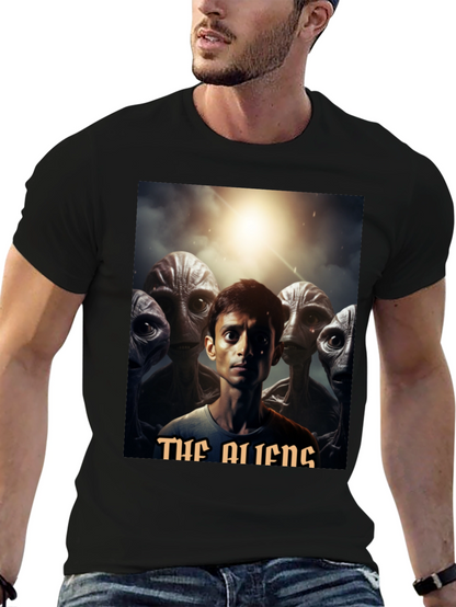 The Aliens Graphic T-Shirt - Black