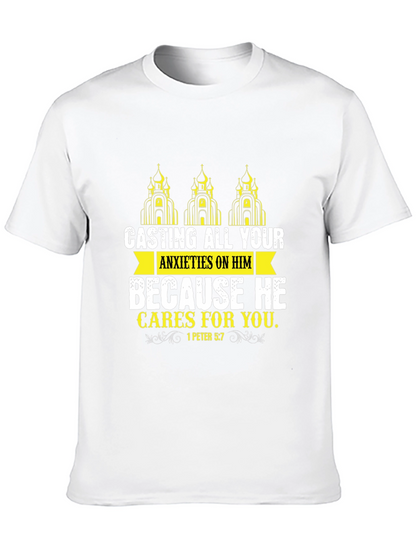 Faith-Based Graphic Tee - Casting All Your Anxieties