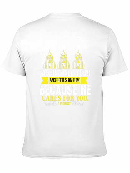 Faith-Based Graphic Tee - Casting All Your Anxieties