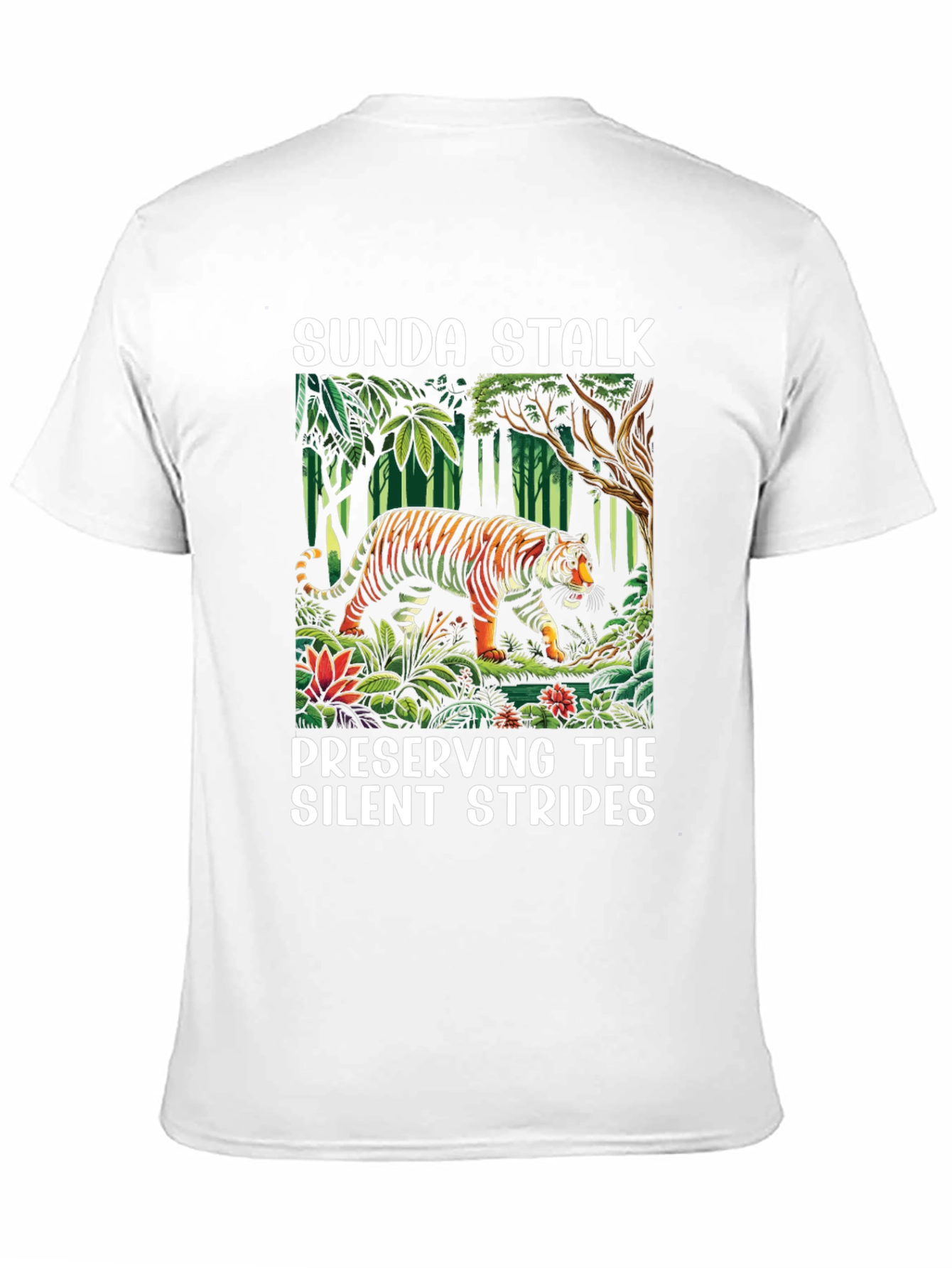 Sunda Stalk Tiger Graphic T-Shirt