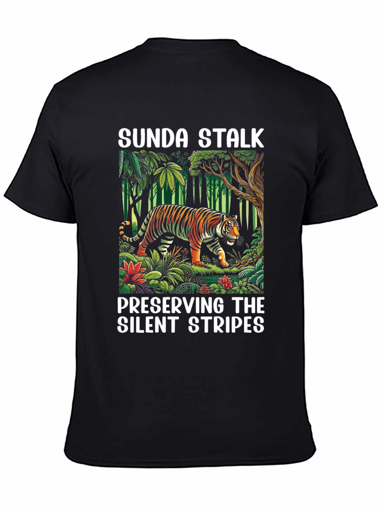 Sunda Stalk Tiger Graphic T-Shirt