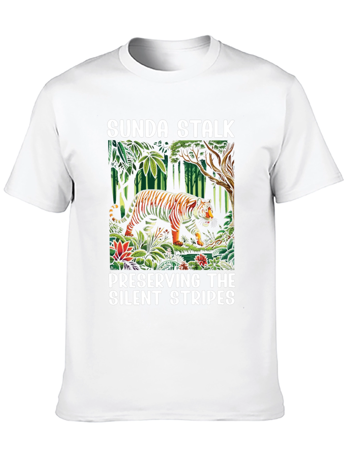 Sunda Stalk Tiger Graphic T-Shirt