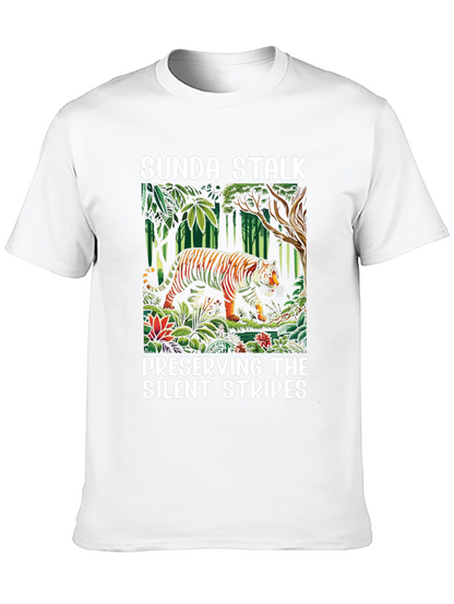 Sunda Stalk Tiger Graphic T-Shirt