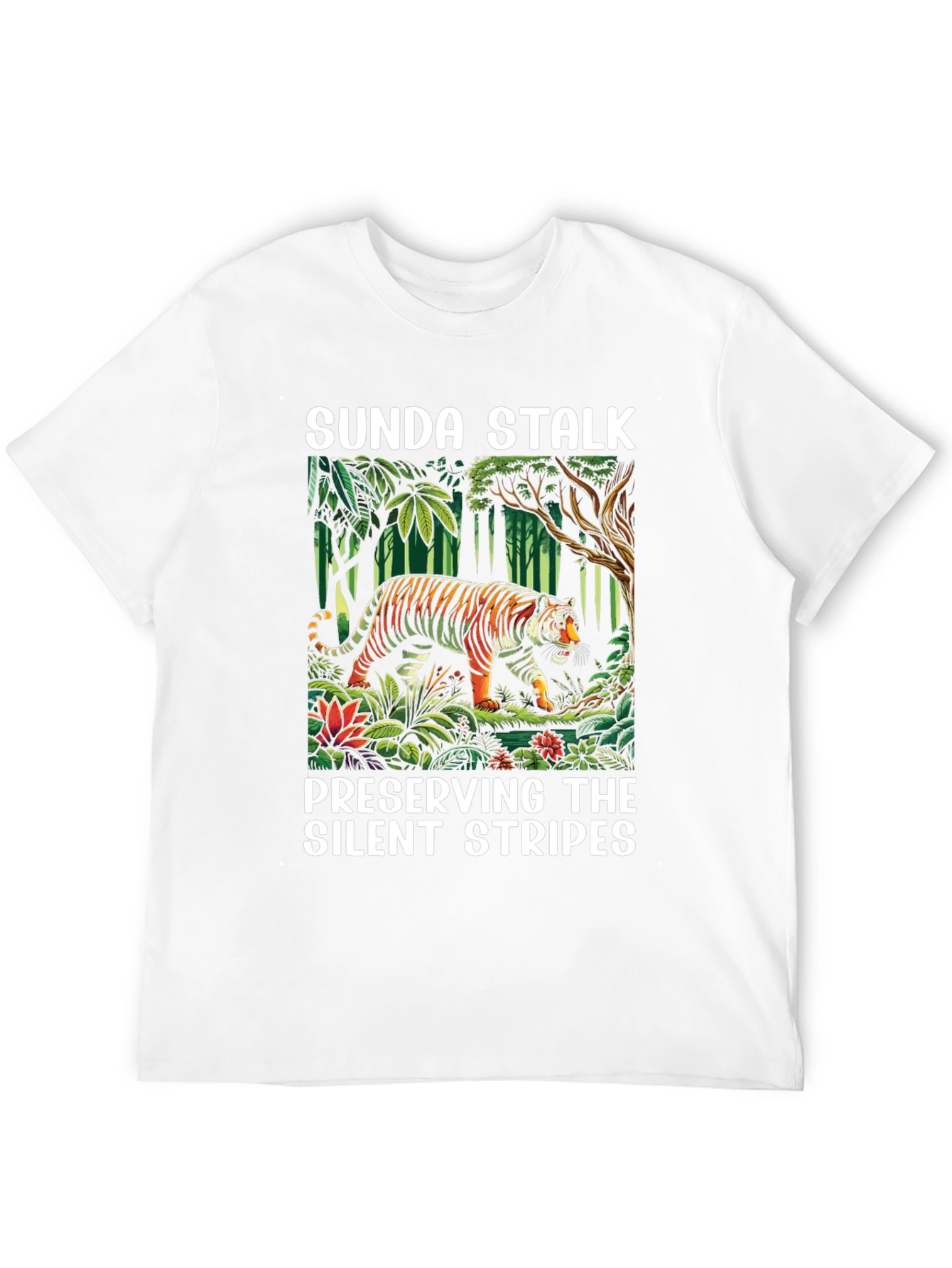 Sunda Stalk Tiger Graphic T-Shirt