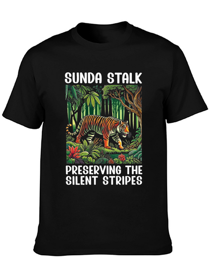 Sunda Stalk Tiger Graphic T-Shirt