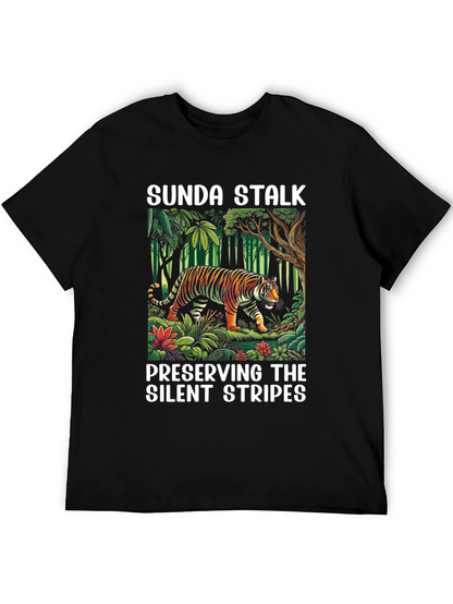 Sunda Stalk Tiger Graphic T-Shirt