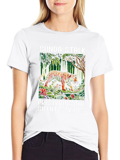 Sunda Stalk Tiger Graphic T-Shirt