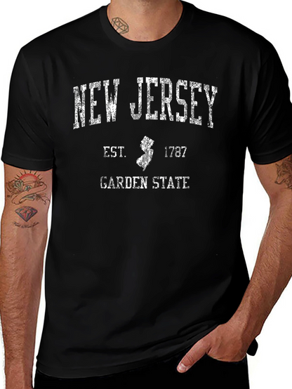 New Jersey Garden State Graphic T-Shirt