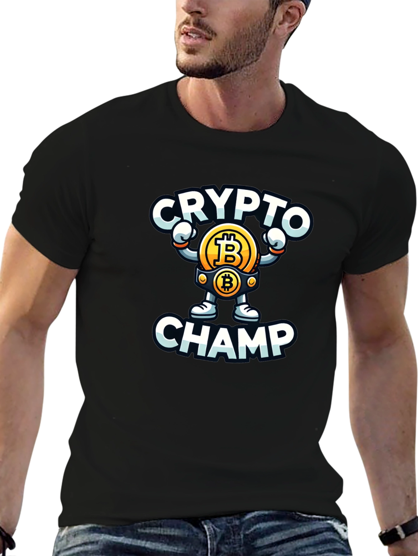 Crypto Champ Bitcoin T-Shirt