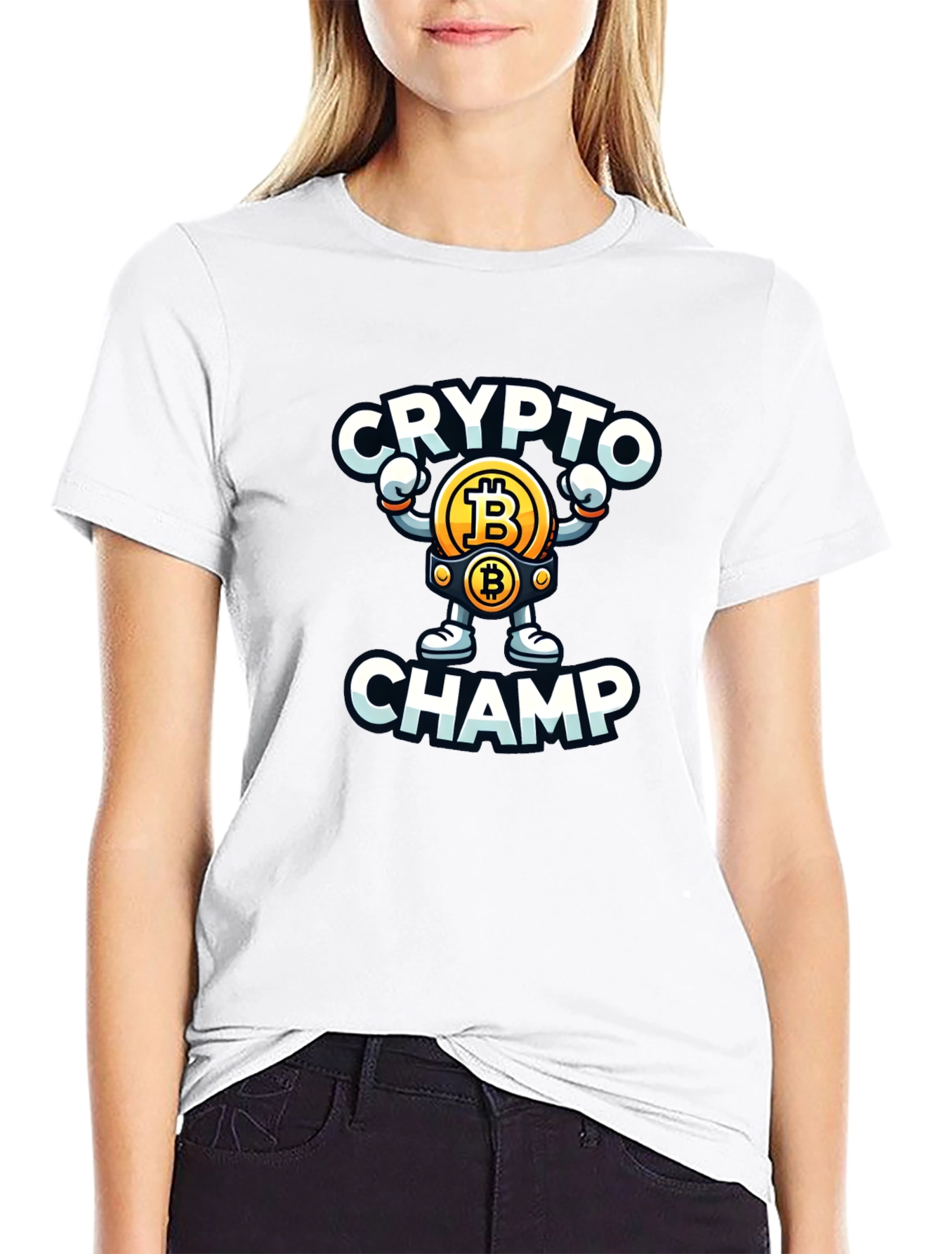 Crypto Champ Bitcoin T-Shirt