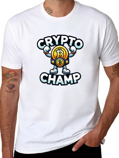 Crypto Champ Bitcoin T-Shirt