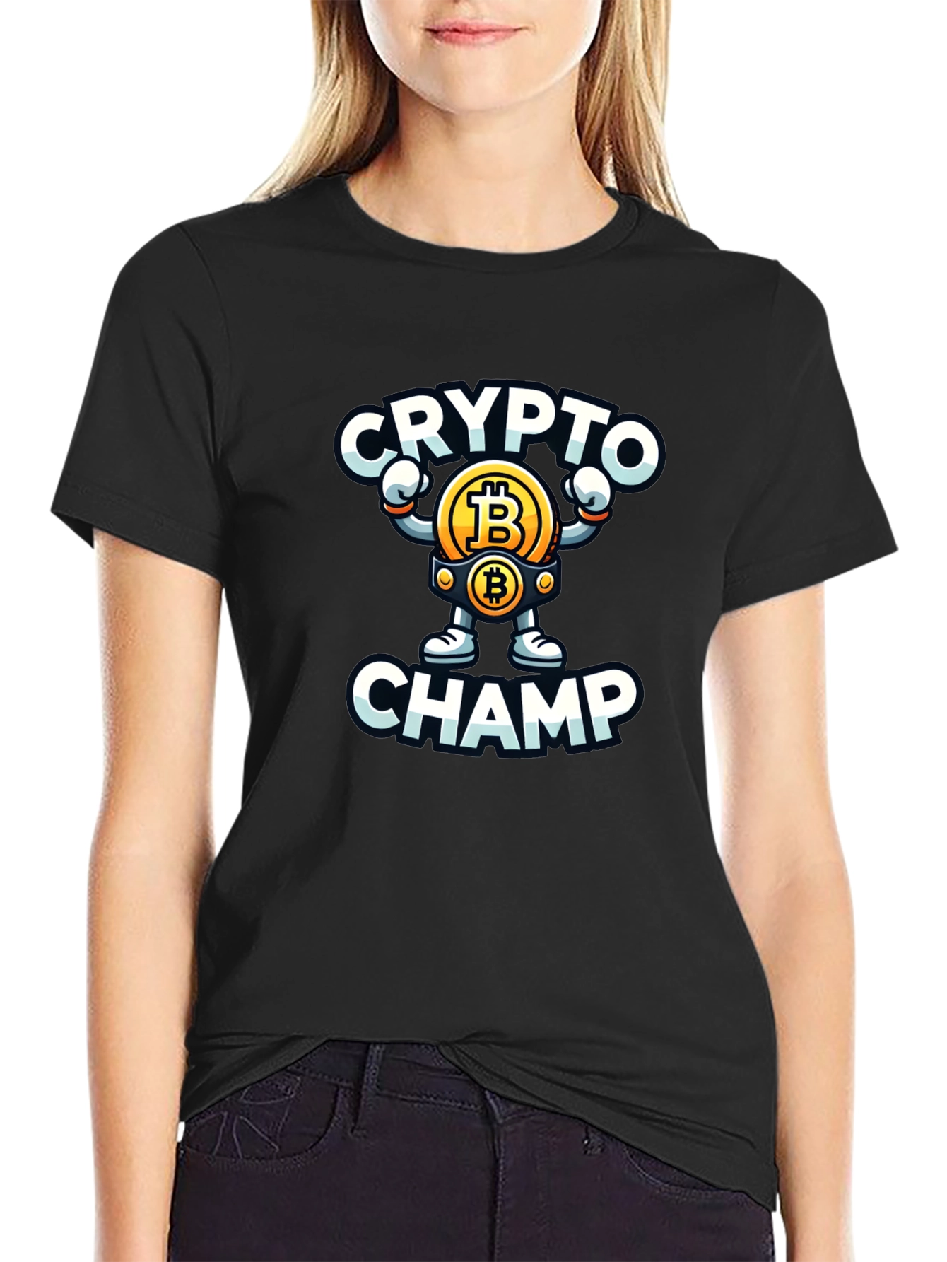 Crypto Champ Bitcoin T-Shirt