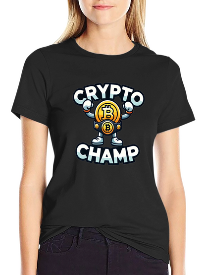 Crypto Champ Bitcoin T-Shirt