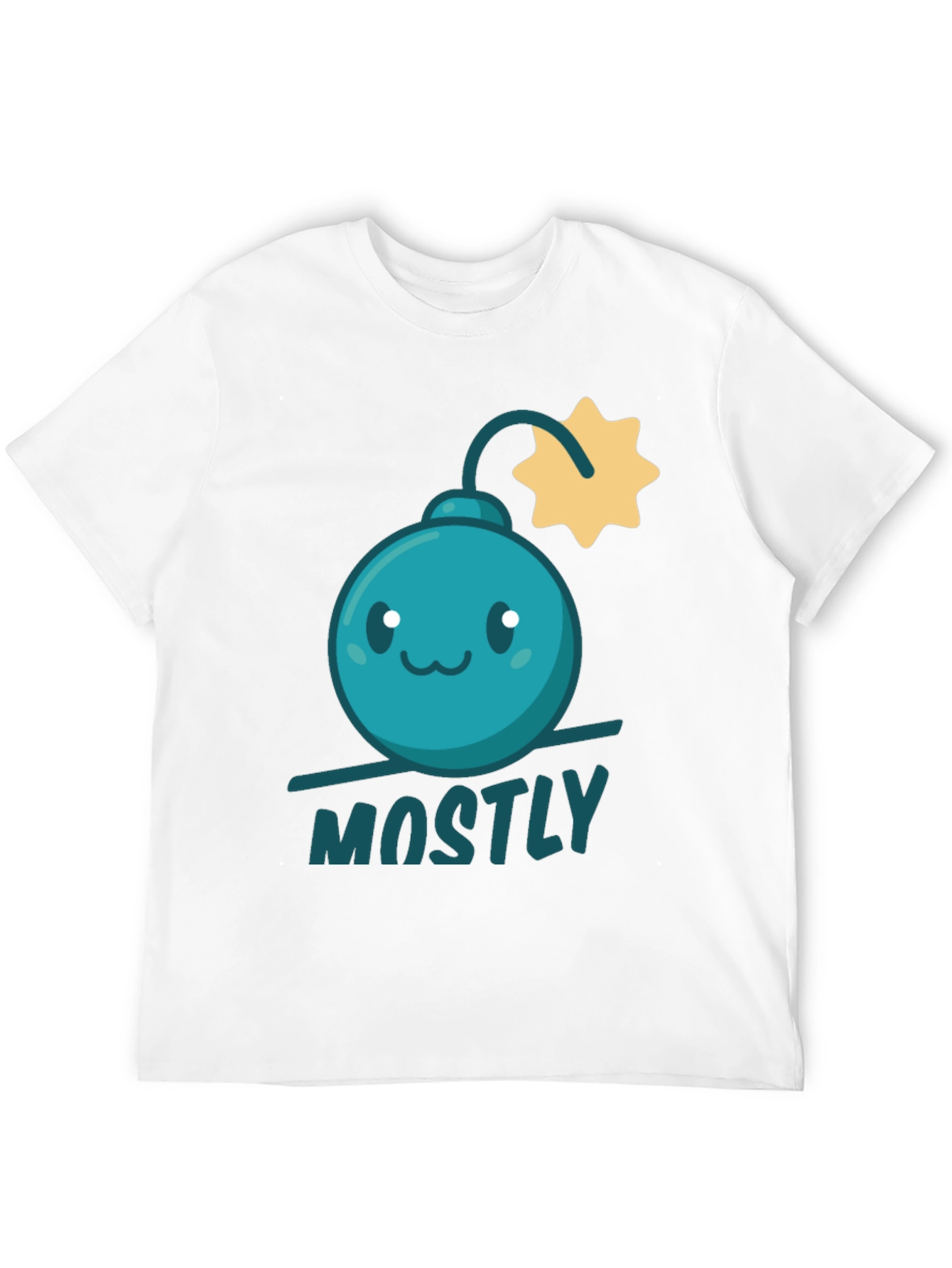 Mostly Harmless Bomb Graphic Tee - Fun Casual Style