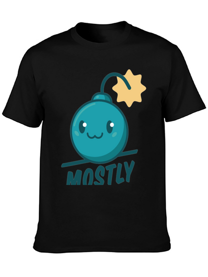 Mostly Harmless Bomb Graphic Tee - Fun Casual Style