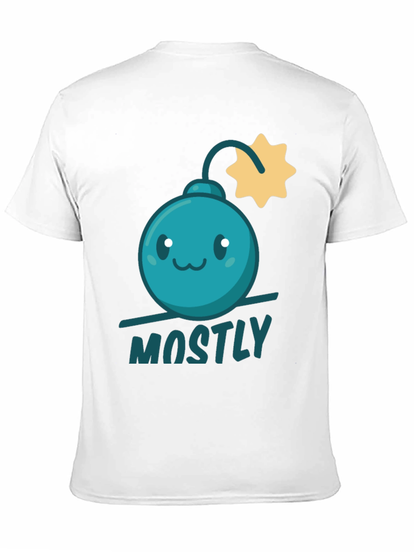 Mostly Harmless Bomb Graphic Tee - Fun Casual Style