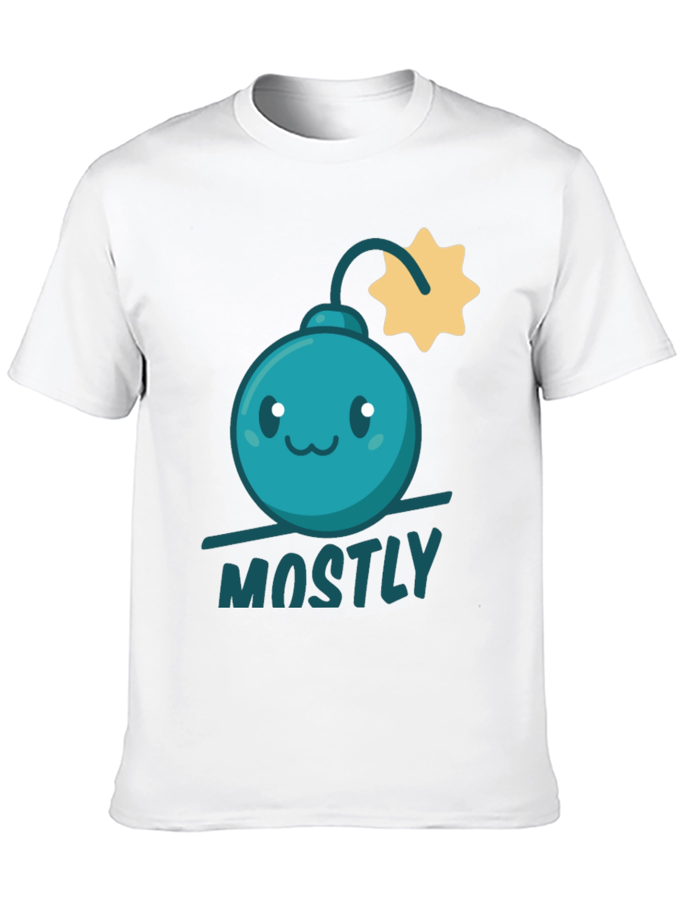Mostly Harmless Bomb Graphic Tee - Fun Casual Style