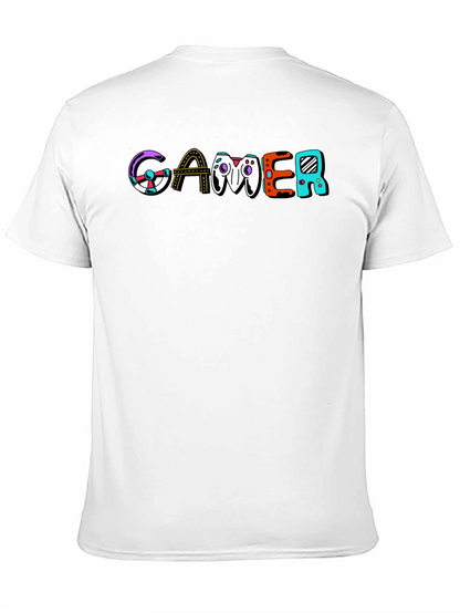 Gamer Graphic Print T-Shirt