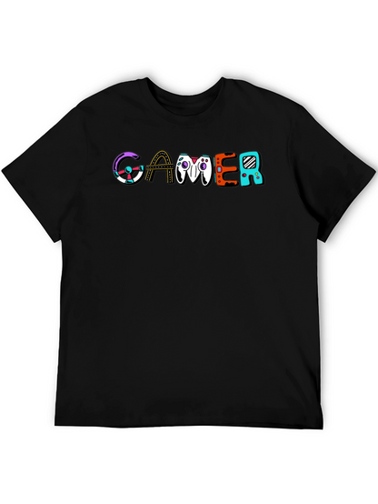 Gamer Graphic Print T-Shirt
