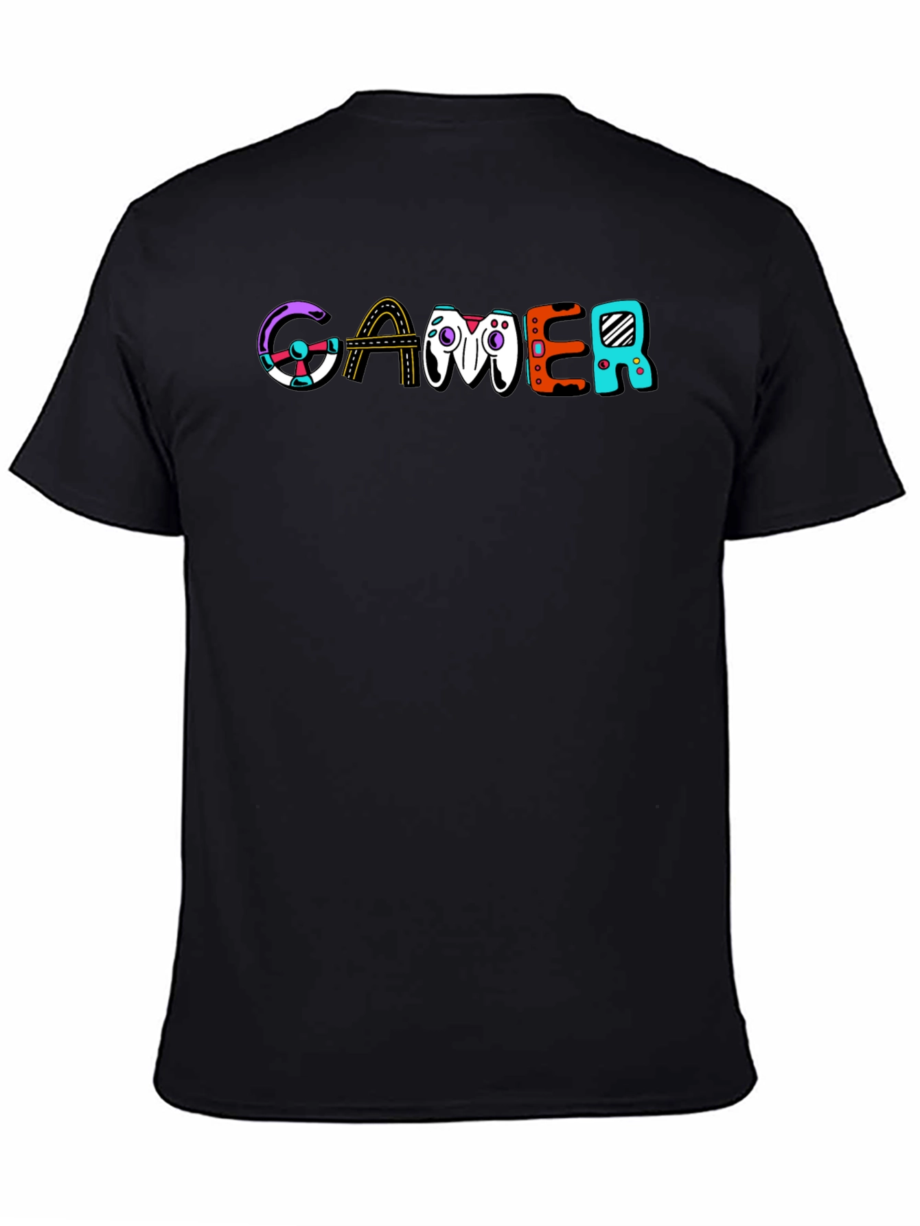 Gamer Graphic Print T-Shirt