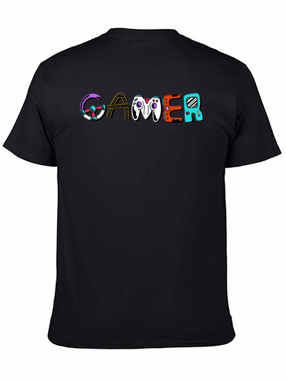 Gamer Graphic Print T-Shirt