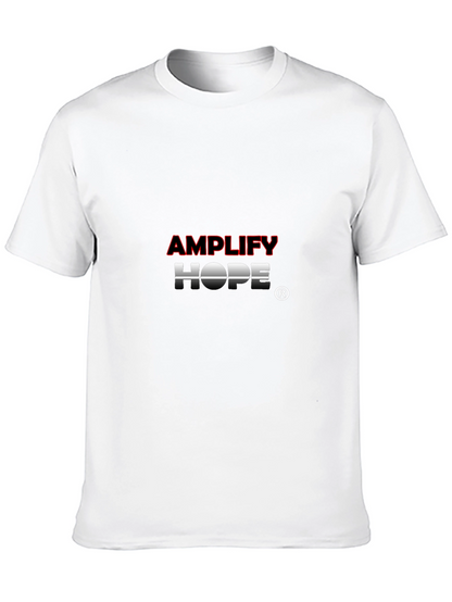 Amplify Hope Black Graphic T-Shirt