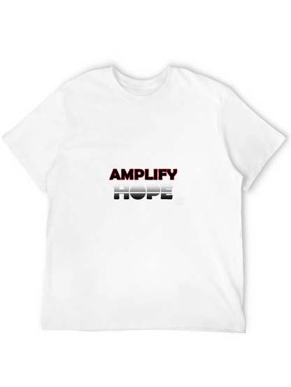 Amplify Hope Black Graphic T-Shirt