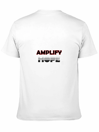 Amplify Hope Black Graphic T-Shirt
