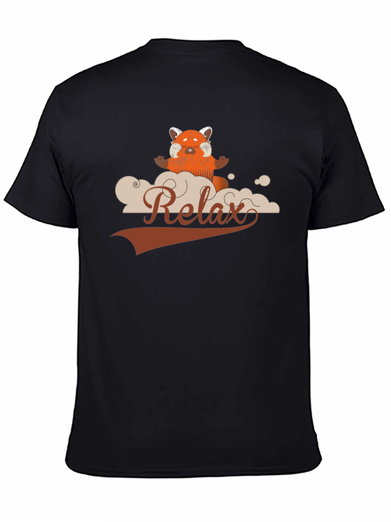 Relax Red Panda Meditation T-Shirt