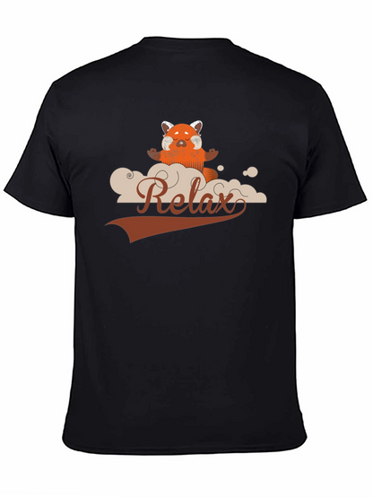 Relax Red Panda Meditation T-Shirt