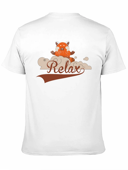 Relax Red Panda Meditation T-Shirt