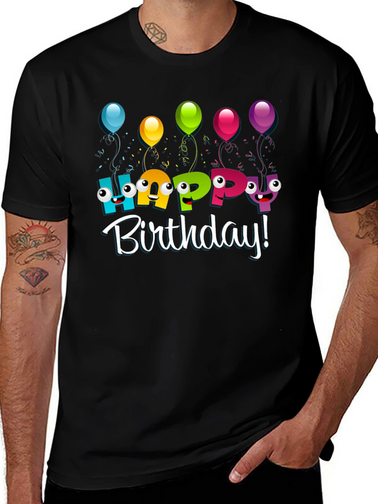 Happy Birthday Graphic T-Shirt