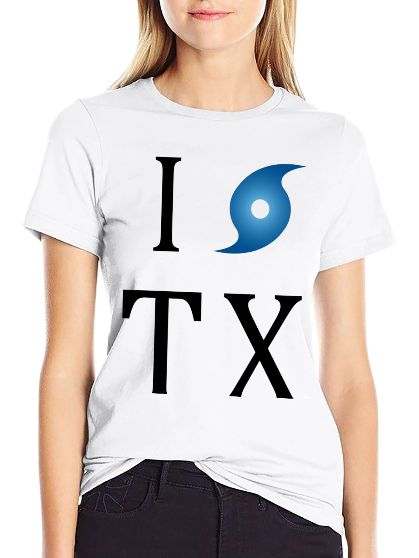 I Love Texas Hurricane Graphic Tee