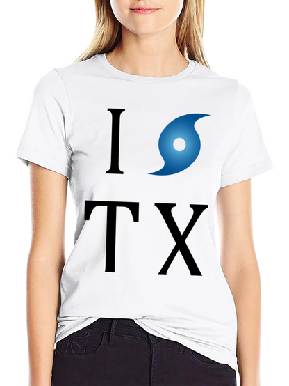 I Love Texas Hurricane Graphic Tee