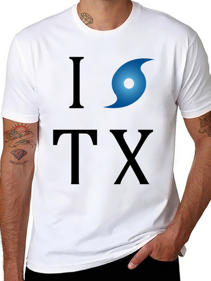 I Love Texas Hurricane Graphic Tee