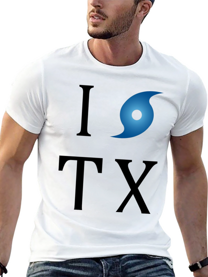 I Love Texas Hurricane Graphic Tee