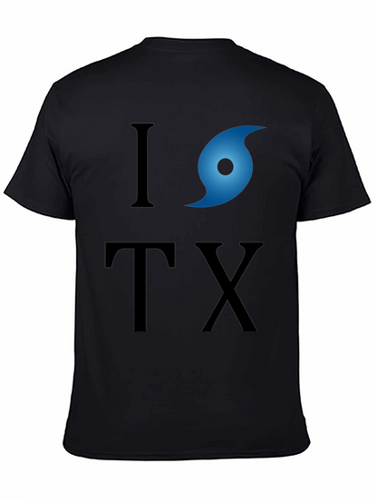 I Love Texas Hurricane Graphic Tee