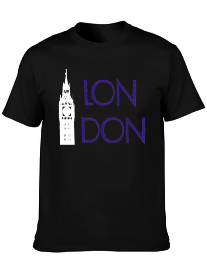 London Landmark Graphic Tee - Stylish Tourist Souvenir Shirt