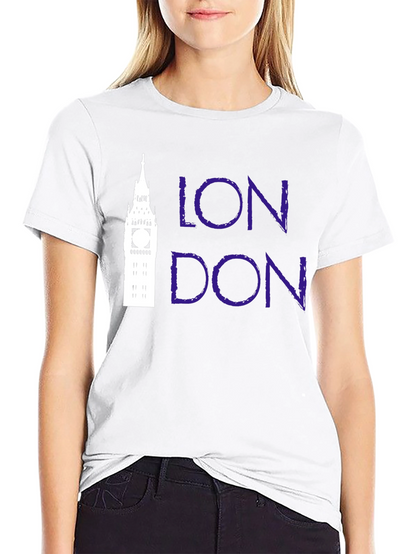 London Landmark Graphic Tee - Stylish Tourist Souvenir Shirt