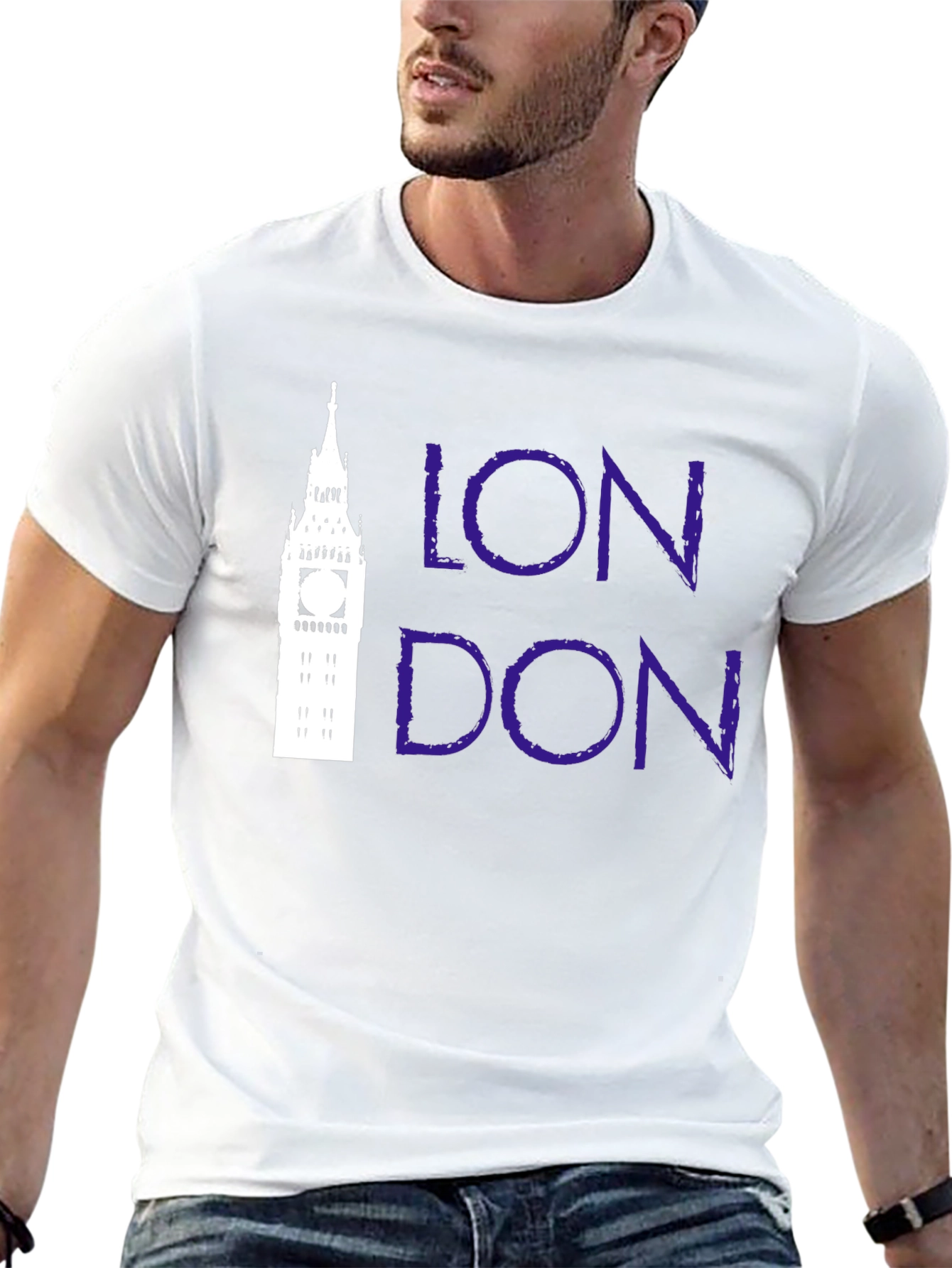 London Landmark Graphic Tee - Stylish Tourist Souvenir Shirt
