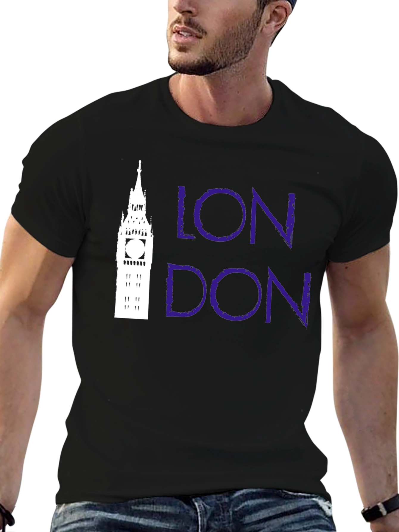 London Landmark Graphic Tee - Stylish Tourist Souvenir Shirt