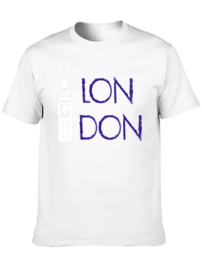 London Landmark Graphic Tee - Stylish Tourist Souvenir Shirt