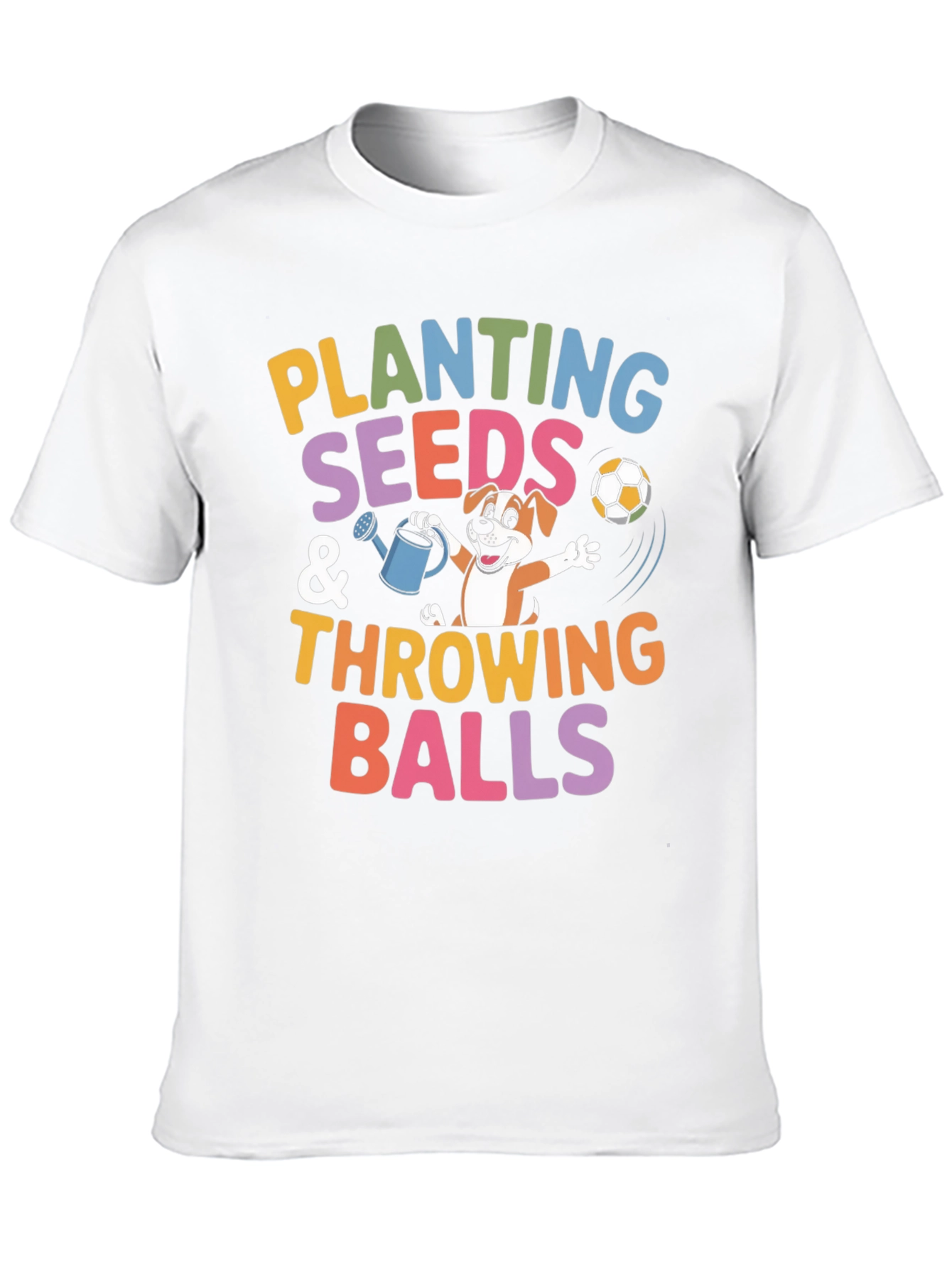 Planting Seeds & Throwing Balls Graphic Tee