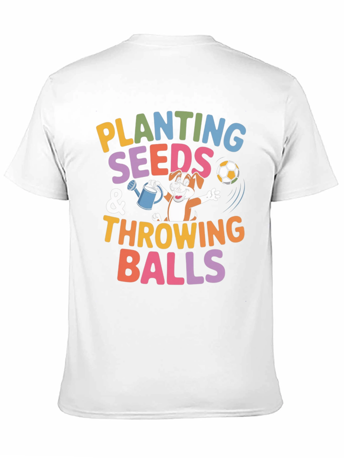 Planting Seeds & Throwing Balls Graphic Tee