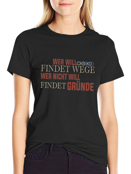 Motivational German Phrase T-Shirt