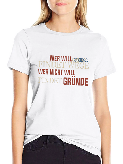 Motivational German Phrase T-Shirt