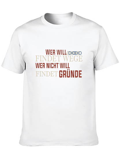 Motivational German Phrase T-Shirt