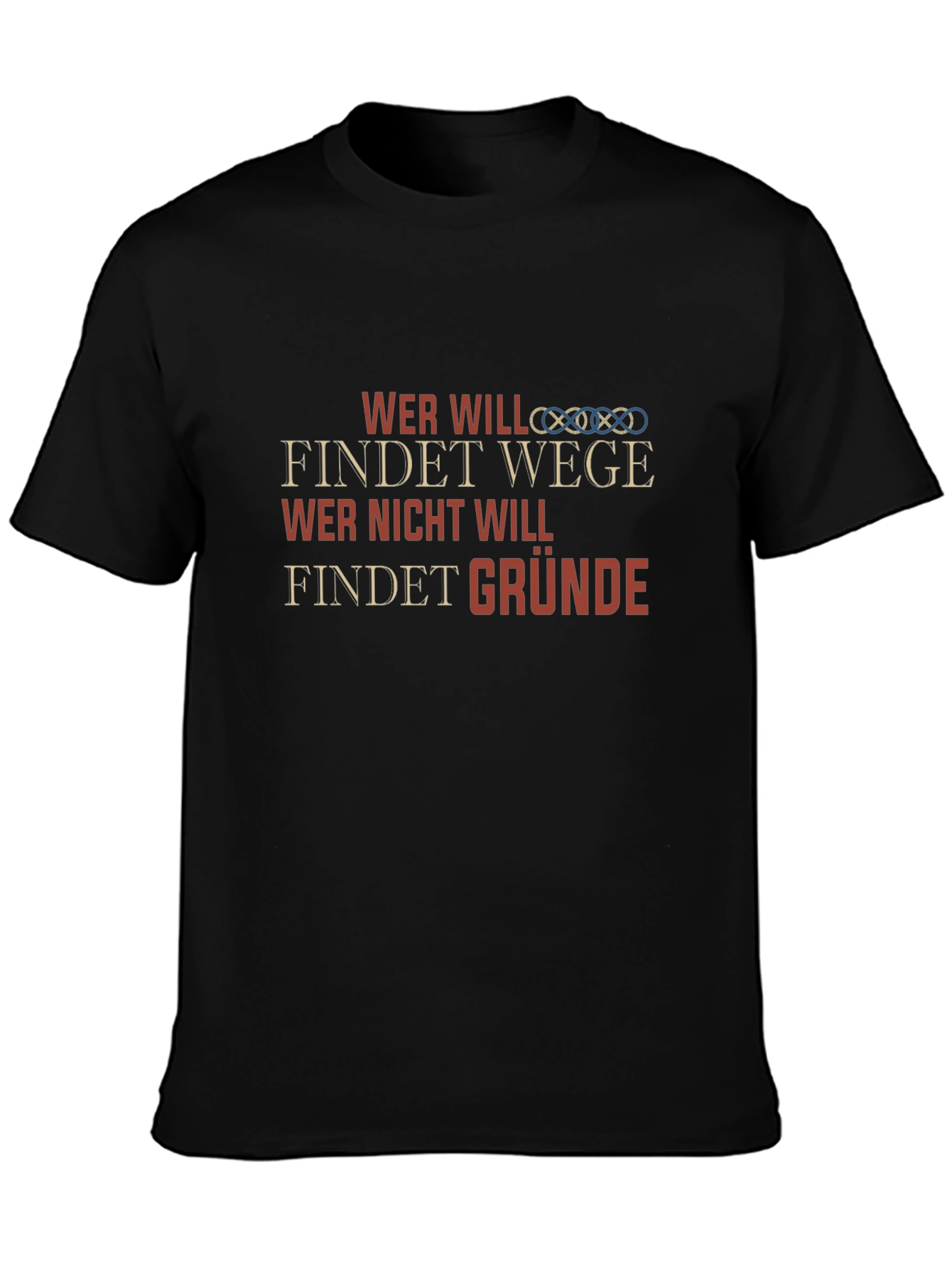 Motivational German Phrase T-Shirt