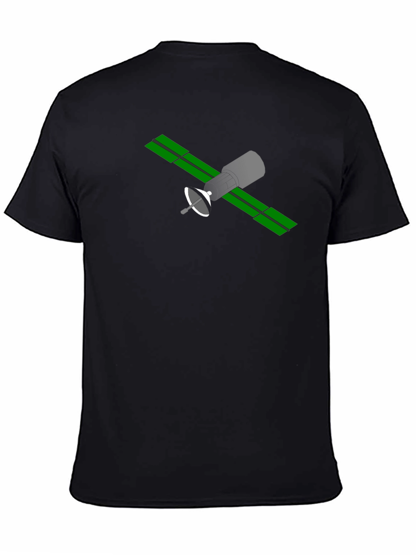 Satellite Graphic T-Shirt - Space Geek Fashion